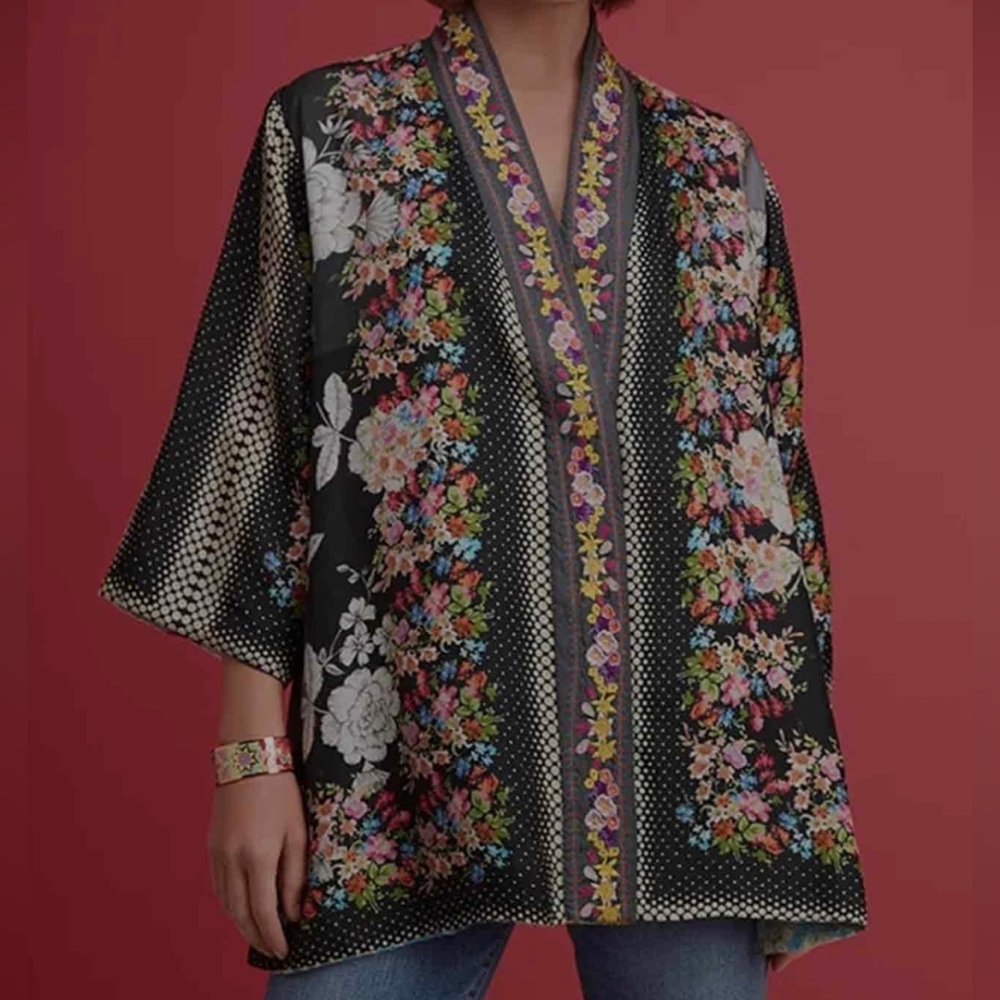 Johnny Was Prisma Yena Reversible  Kimono